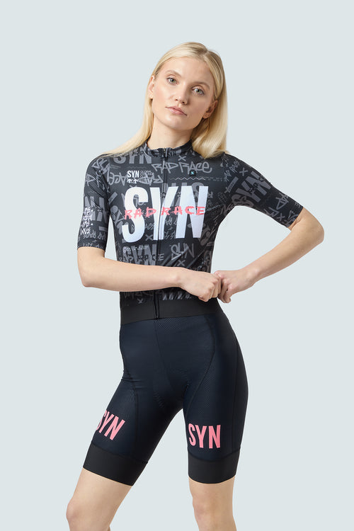 SYN 車衣 Pro Rad Race Jersey Dark 女款 灰黑