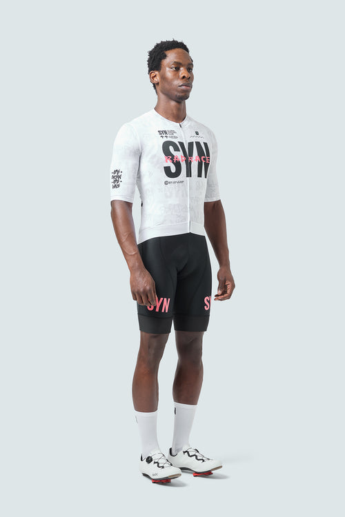 SYN 車衣 Pro Rad Race Jersey White 男款 白