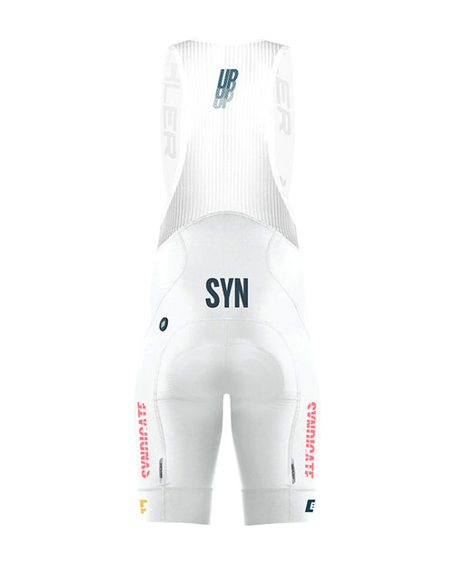 Biehler 車褲 Syndicate Race Team Bib Shorts White 男款 白