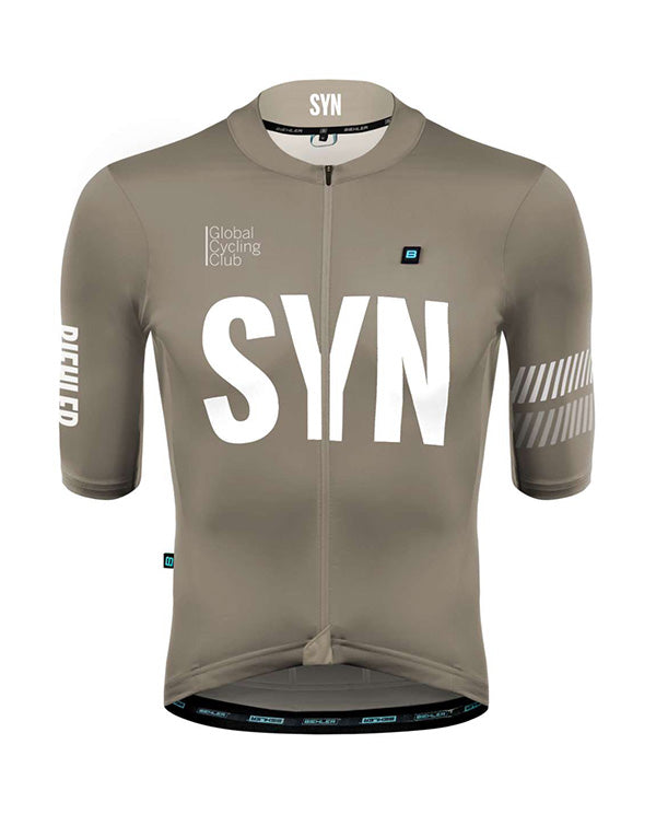Biehler 車衣 Syndicate Training Jersey Malt 男款 麥穗棕 | Cycling FABRO 頂級車衣專賣店