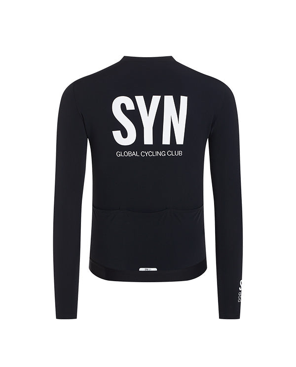 Biehler 長袖車衣Syndicate Training 2.0 LS Jersey Black 男款 黑