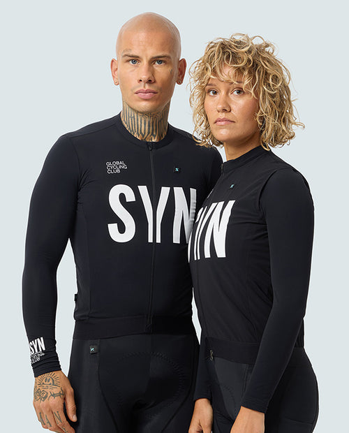 Biehler 長袖車衣Syndicate Training 2.0 LS Jersey Black 男款 黑