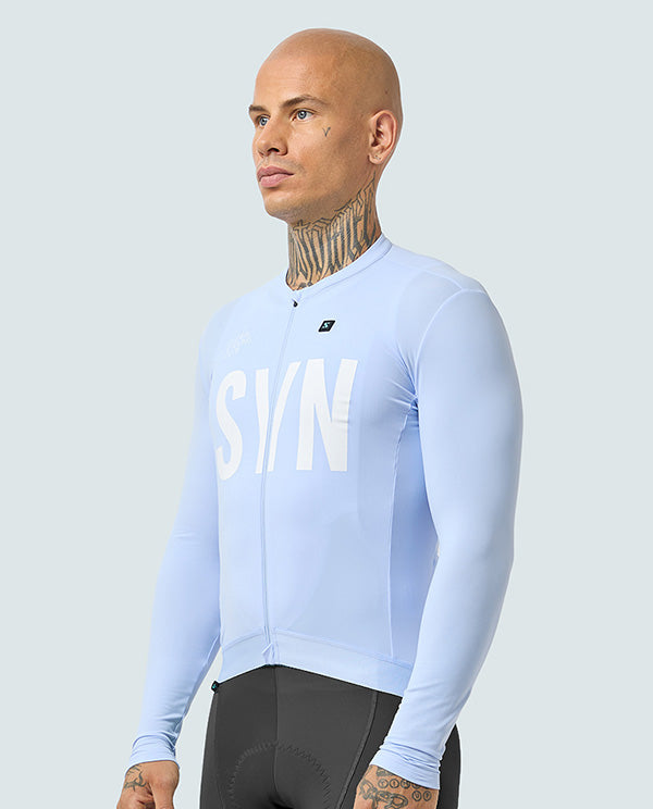 Biehler 長袖車衣Syndicate Training 2.0 LS Jersey Polar 男款 北極藍