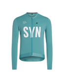 Biehler 長袖車衣Syndicate Training 2.0 LS Jersey Sea Green 男款 海洋綠