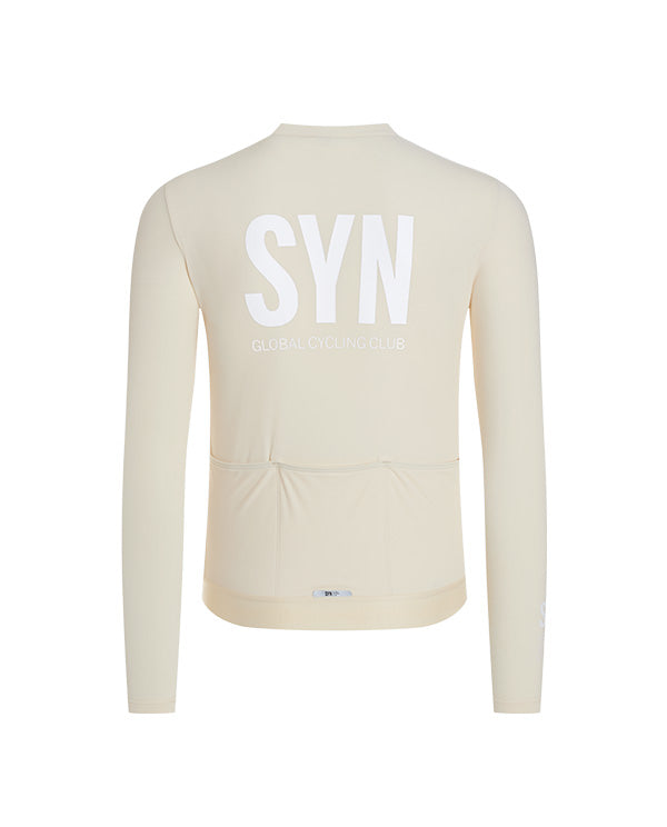 Biehler 長袖車衣Syndicate Training 2.0 LS Jersey Tonic 男款 米