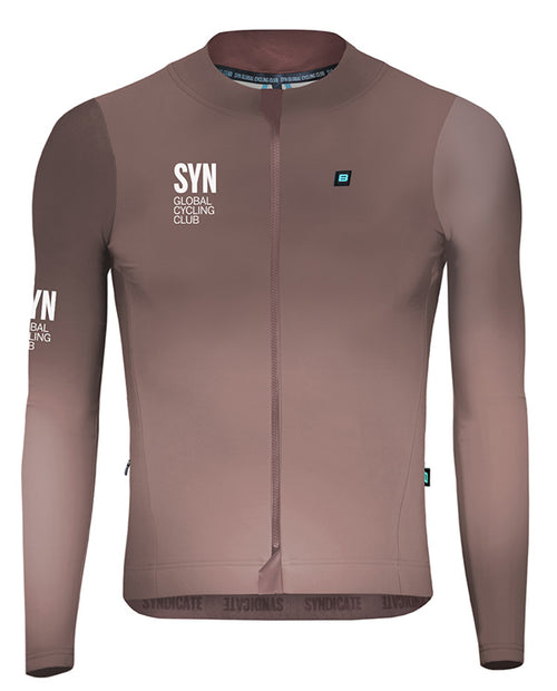 Biehler 車衣SYN Thermal Rain LS Jersey Stealth 防雨保暖 男款 咖啡色
