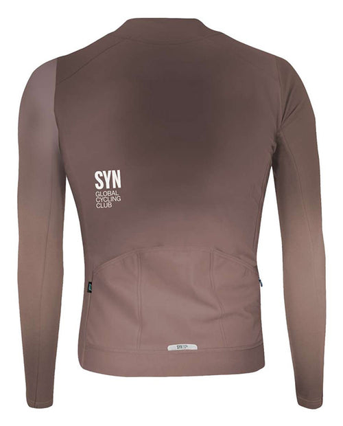 Biehler 車衣SYN Thermal Rain LS Jersey Stealth 防雨保暖 男款 咖啡色