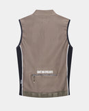 Café du Cycliste 背心 Sibille Softshell Gilet Oyster Grey 男款 棕