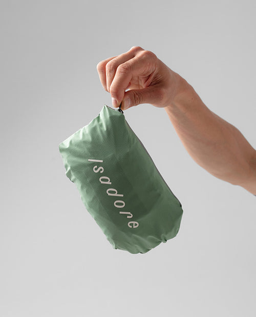 Isadore 輕量防水風雨衣 Signature Rain Jacket Basil 男款 草綠