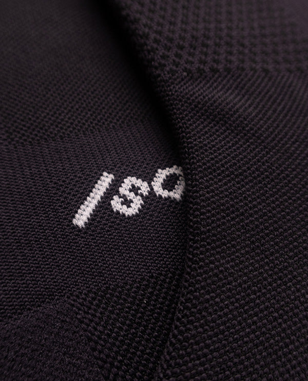 Isadore 襪 Signature Socks Anthracite 黑