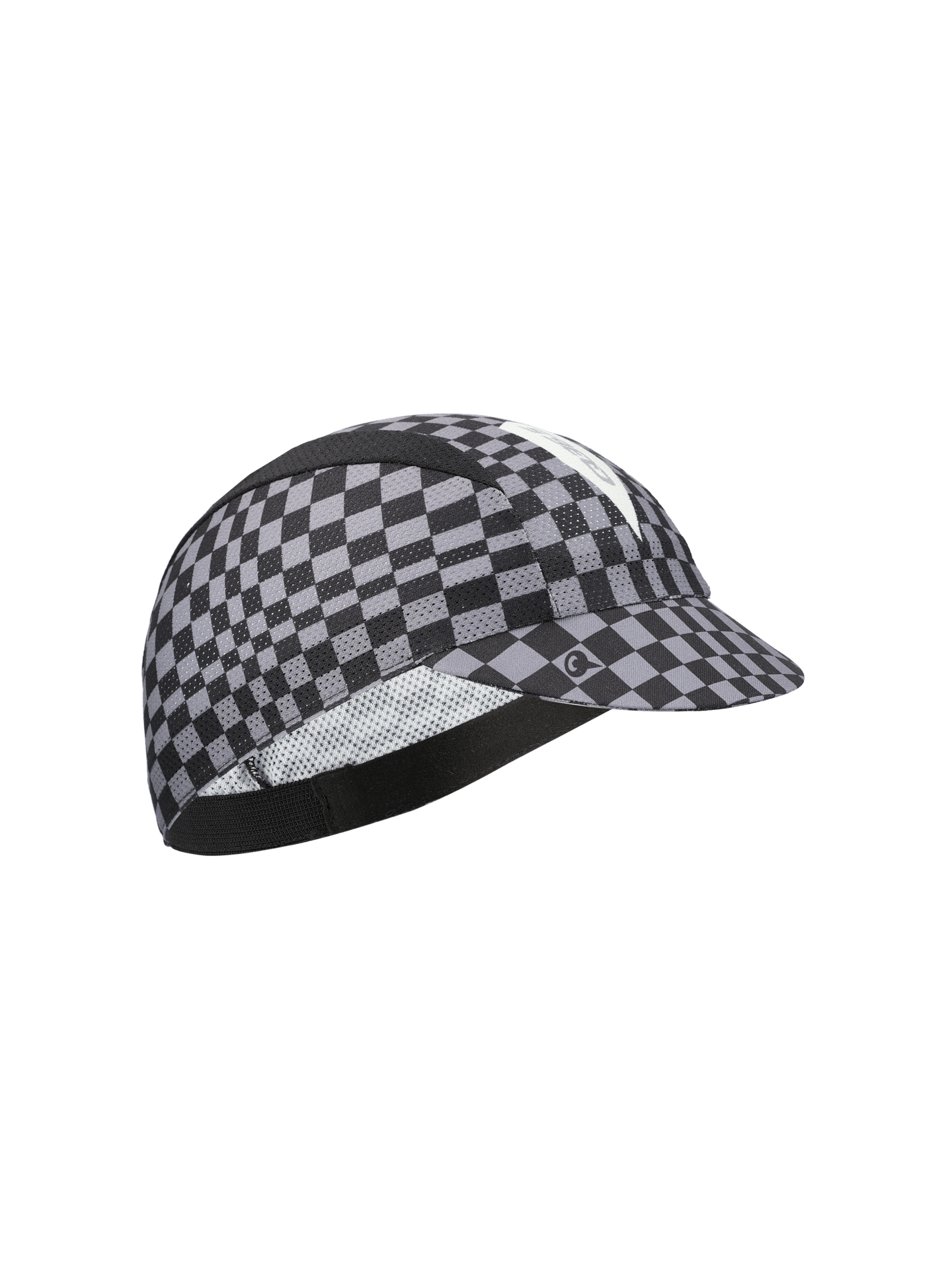 Q36.5 小帽 Signature Summer Cap Check Grey 黑灰格