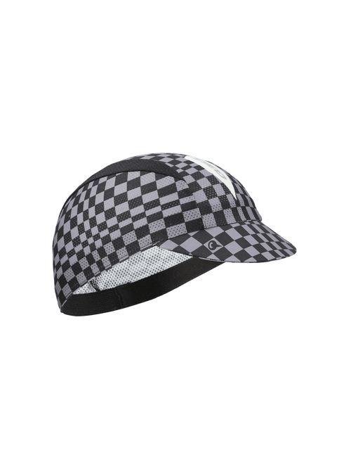 Q36.5 小帽 Signature Summer Cap Check Grey 黑灰格