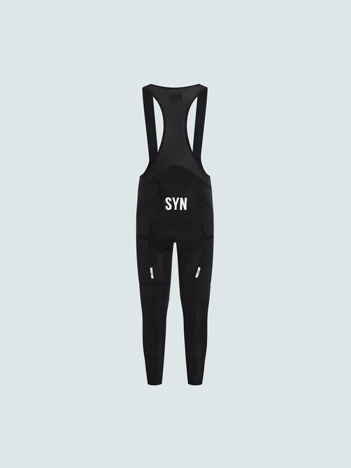 SYN 薄長口袋車褲 Training Bib Tights 2.0 Black 男款 黑