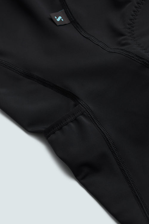 SYN 薄長口袋車褲 Training Bib Tights 2.0 Black 男款 黑