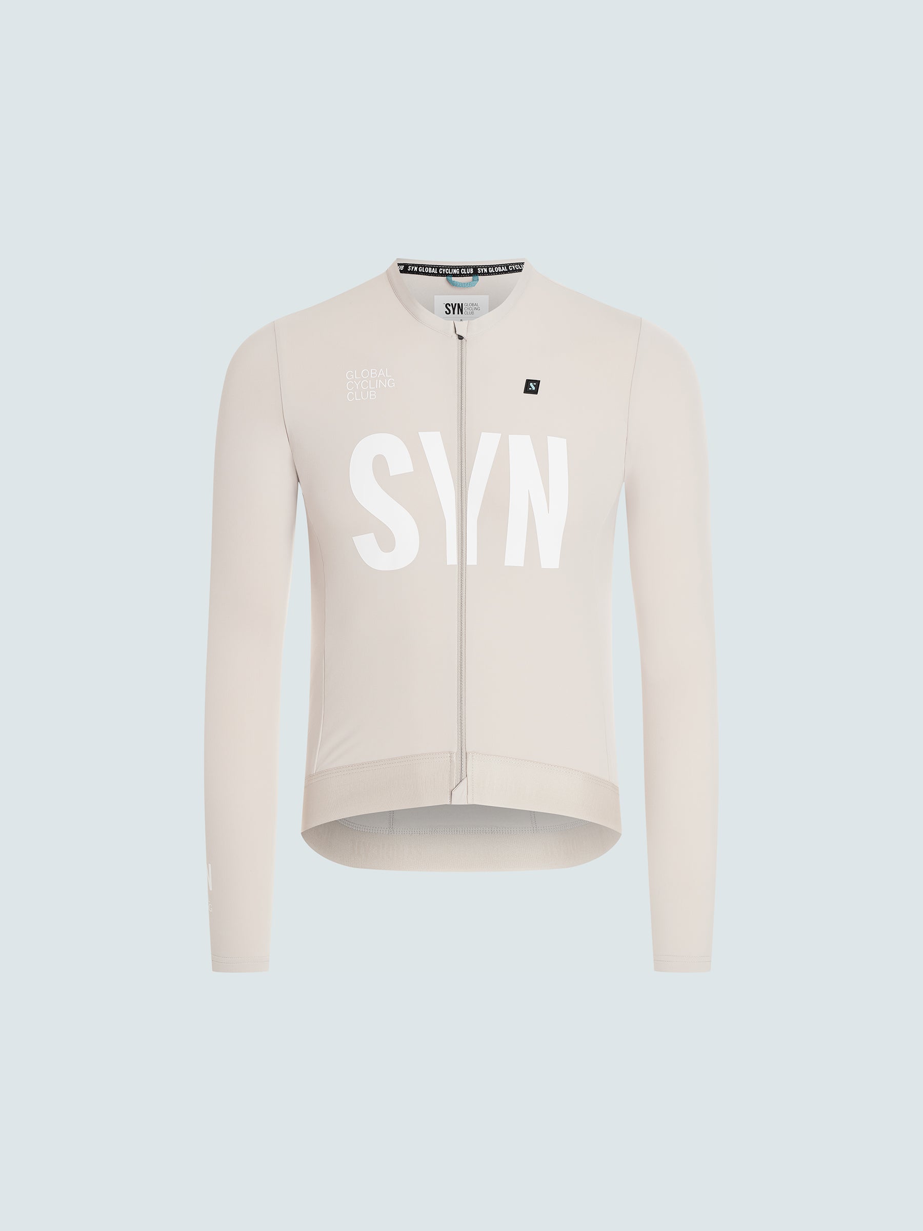 SYN 薄刷毛長袖車衣 Training LS Jersey 2.0 Iced Coffee 男款 淺咖啡
