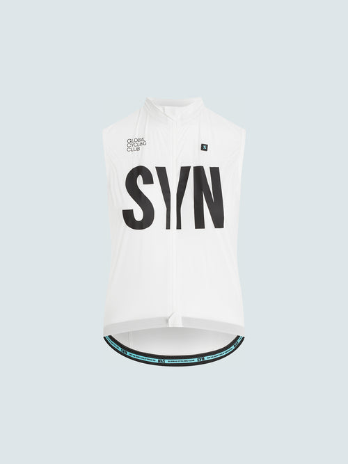 SYN 防潑背心 Training Stow Away Gilet 2.0 White 女款 白