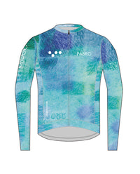 Pedla 薄長袖車衣 Taiwan Textures Classic LS Jersey Light Blue-Green 男款 淺藍綠