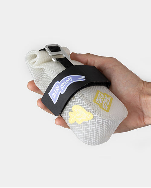 Café du Cycliste 防水坐墊包 Tool Saddle Bag Banner Transparent White