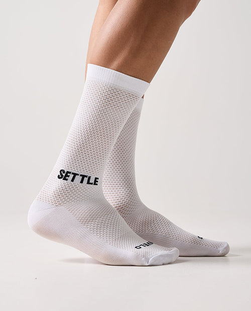 Givelo 車襪Dont Settle Ultra Socks White 白