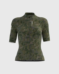 Black Sheep 黑羊 車衣WMN Integrated Jersey Military 女款 鳶尾綠花