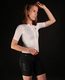 Biehler 車衣Essential Jersey White短 女-白