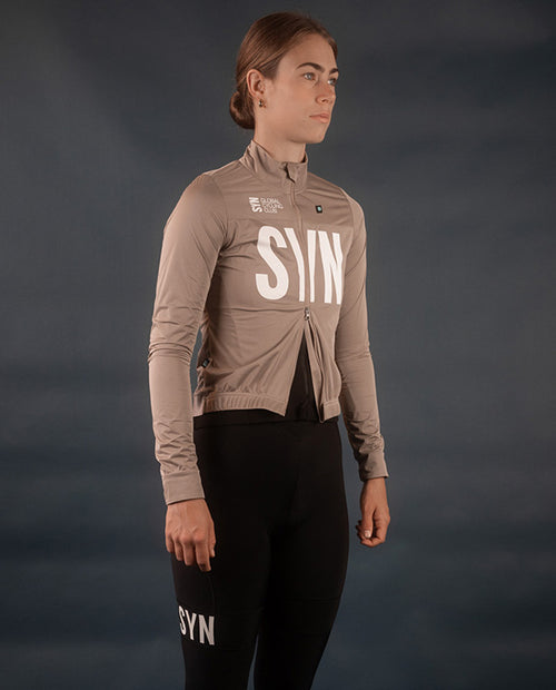 Biehler 防水外套Syndicate Defender Club Jacket Heavy Root 女款 棕