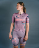 Biehler 連身車褲 Syndicate Race Team Skinsuit 女款 玫瑰粉