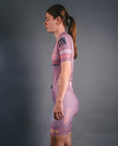 Biehler 連身車褲 Syndicate Race Team Skinsuit 女款 玫瑰粉