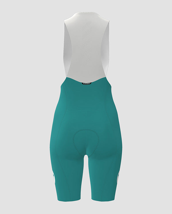 Black Sheep 黑羊 車褲 Women 7inch Team Bib Shorts MRO Peacock Blue 女款 孔雀綠