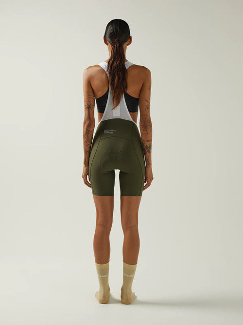 Givelo 車褲HD PRO Bib Shorts Olive 女款 橄欖綠
