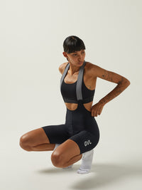 Givelo 車褲Lacefly Bib Shorts Black 女款 黑