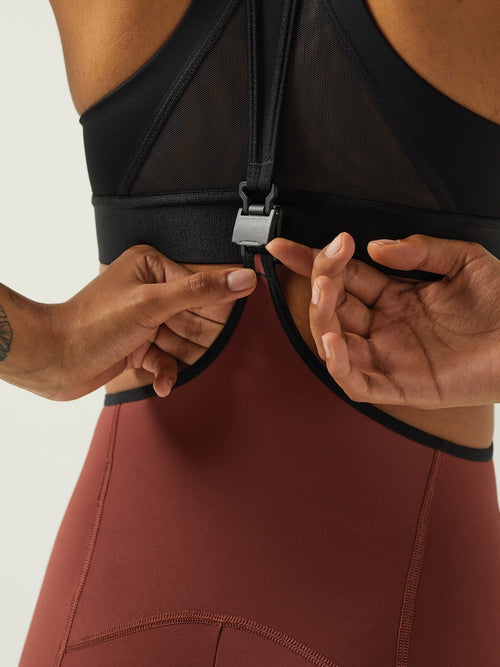 Givelo 車褲Lacefly Bib Shorts Terracotta 女款 大地紅