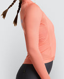 Pedla 薄長袖車衣 BOLD Element Air LS Jersey Nectarine 女款 粉橘