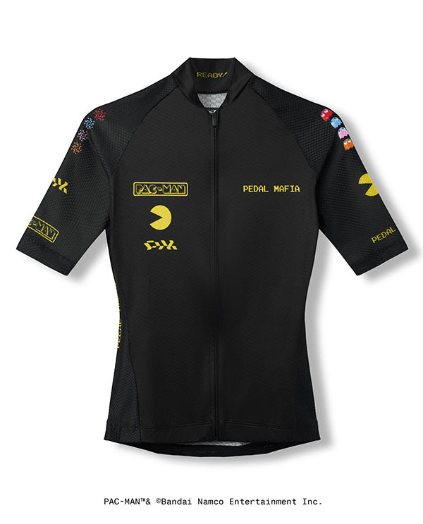 PedalMafia 車衣 Core Jersey PAC-MAN Black 女款 黑