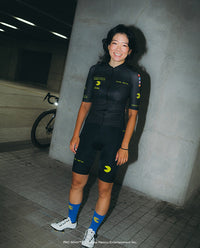 PedalMafia 車褲 Core Bib Shorts PAC-MAN Black 女款 黑