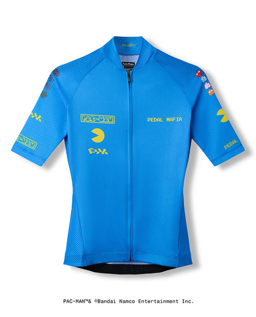 PedalMafia 車衣 Core Jersey PAC-MAN Blue 女款 藍