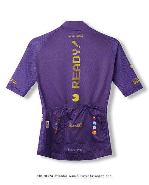 PedalMafia 車衣 Core Jersey PAC-MAN Purple 女款 紫
