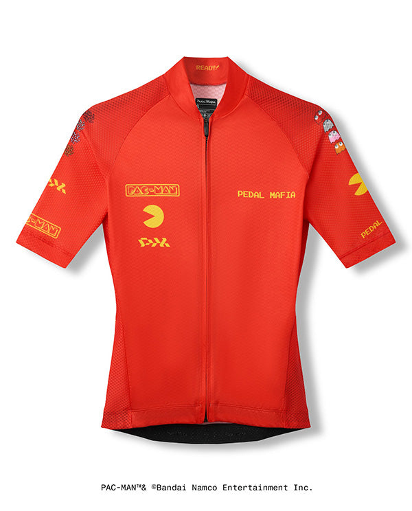PedalMafia 車衣 Core Jersey PAC-MAN Red 女款 紅
