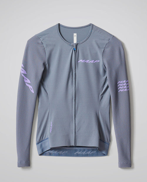 MAAP 車衣 Emerge Jersey Galaxy Blue 長袖 女款 灰藍