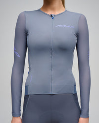 MAAP 車衣 Emerge Jersey Galaxy Blue 長袖 女款 灰藍