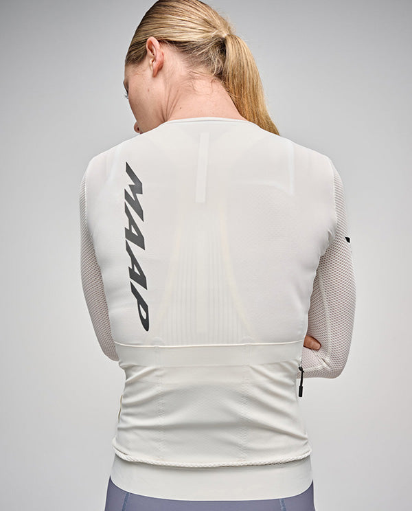 MAAP 車衣 Emerge Jersey Vapour 長袖 女款 奶油白