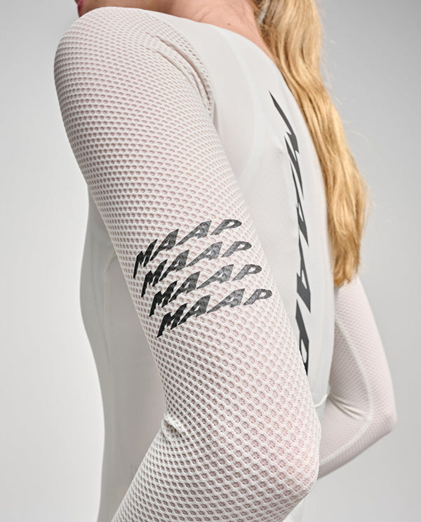 MAAP 車衣 Emerge Jersey Vapour 長袖 女款 奶油白