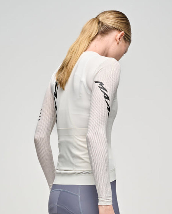 MAAP 車衣 Emerge Jersey Vapour 長袖 女款 奶油白