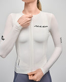 MAAP 車衣 Emerge Jersey Vapour 長袖 女款 奶油白