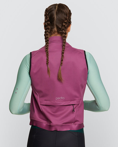 Pedla 保暖背心 BOLD Essentials Thermal Gilet Mulberry 女款 覆盆莓紫