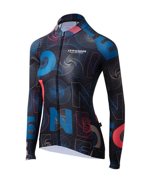 EdWonder 車衣Wonderfool Infinite LS Jersey Black** 長袖 女款 黑