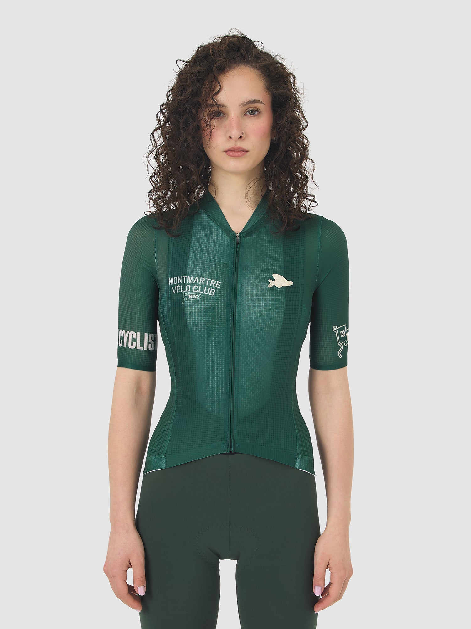 Café du Cycliste 車衣 Bergida MVC V2 Jersey Dark Green 女款 綠
