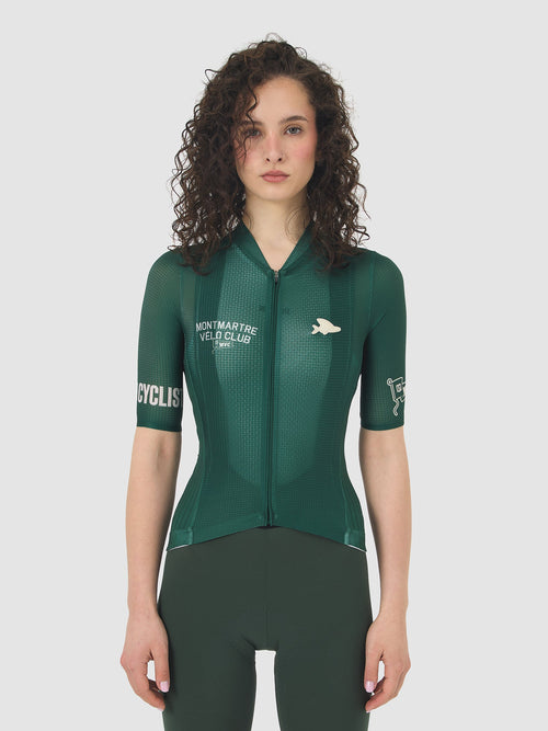 Café du Cycliste 車衣 Bergida MVC V2 Jersey Dark Green 女款 綠