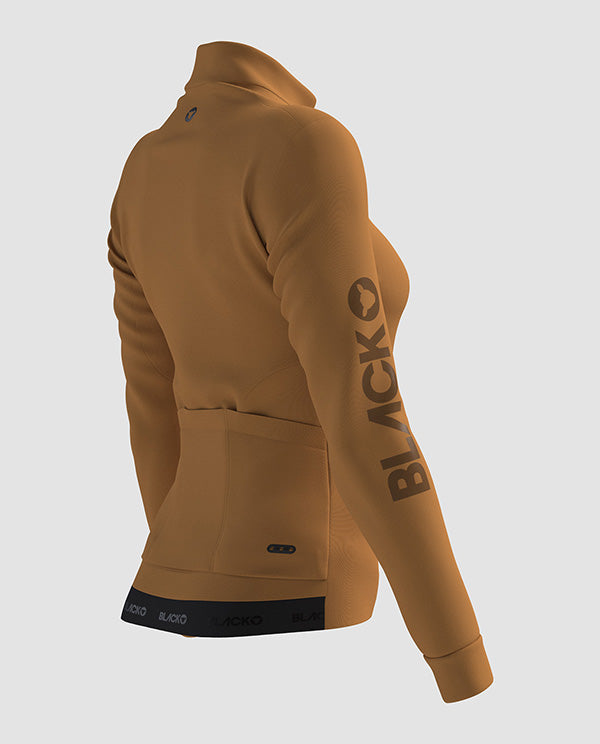 Black Sheep 黑羊 車衣 ThermoDream LS Jersey DEG 女款 長袖 沙金