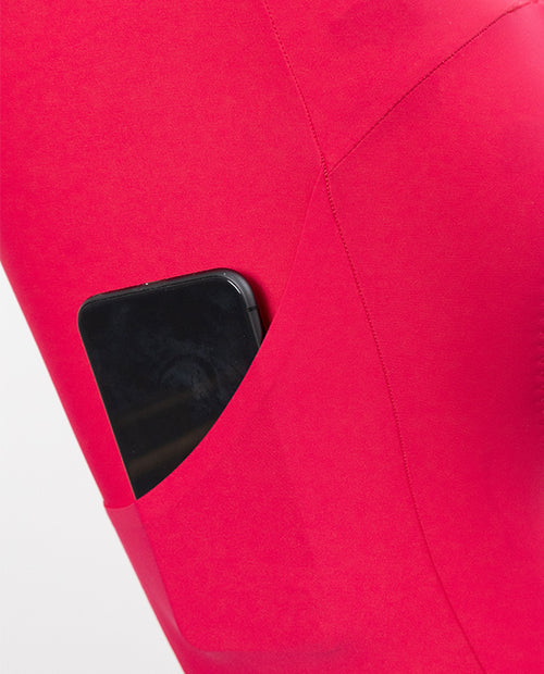 Pedla 口袋車褲Essentials SuperCargo Bib Short Fuchsia 女款 桃紅